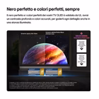 Immagine di Tv 77" uhd 4K (3840x2160) LG ELECTRONICS 77 OLED EVO AI G6 WALL 4K ULTRA HD WEBOS26 OLED77G64LW.API