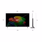 Immagine di Tv 55" uhd 4K (3840x2160) LG ELECTRONICS 55 OLED AI B6E 4K ULTRA HD WEBOS26 - PIEDINI LATER OLED55B6