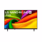 Immagine di Tv 43" uhd 4K (4096x2160) LG ELECTRONICS 43 NANO AI NU85 4K ULTRA HD WEBOS26 - PIEDINI LATE 43NU850B