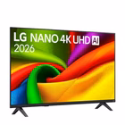 Immagine di Tv 43" uhd 4K (4096x2160) LG ELECTRONICS 43 NANO AI NU85 4K ULTRA HD WEBOS26 - PIEDINI LATE 43NU850B