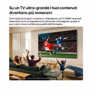 Immagine di Tv 43" uhd 4K (3840x2160) LG ELECTRONICS 43 QNED MINILED AI 70B 4K ULTRA HD WEBOS26 - PIEDI 43QNED70