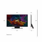 Immagine di Tv 43" uhd 4K (3840x2160) LG ELECTRONICS 43 QNED MINILED EVO AI 86B 4K ULTRA HD WEBOS26 - B 43QNED86