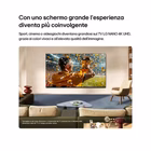 Immagine di Tv 50" uhd 4K (3840x2160) LG ELECTRONICS 50 NANO AI NU85 4K ULTRA HD WEBOS26 - PIEDINI LATE 50NU850B