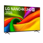 Immagine di Tv 50" uhd 4K (3840x2160) LG ELECTRONICS 50 NANO AI NU85 4K ULTRA HD WEBOS26 - PIEDINI LATE 50NU850B