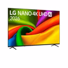 Immagine di Tv 55" uhd 4K (3840x2160) LG ELECTRONICS 55 NANO AI NU85 4K ULTRA HD WEBOS26 - PIEDINI LATE 55NU850B