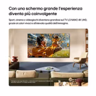 Immagine di Tv 55" uhd 4K (3840x2160) LG ELECTRONICS 55 NANO AI NU85 4K ULTRA HD WEBOS26 - PIEDINI LATE 55NU850B