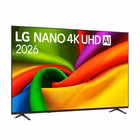 Immagine di Tv 65" uhd 4K (3840x2160) LG ELECTRONICS 65 NANO AI NU85 4K ULTRA HD WEBOS26 - PIEDINI LATE 65NU850B