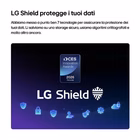 Immagine di Tv 83" uhd 4K (3840x2160) LG ELECTRONICS 83 OLED EVO AI G6 WALL 4K ULTRA HD WEBOS26 OLED83G64LW.API
