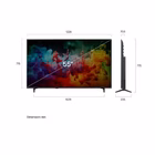 Immagine di Tv 55" uhd 4K (3840x2160) LG ELECTRONICS 55 QNED MINILED AI 70B 4K ULTRA HD WEBOS26 - PIEDI 55QNED70