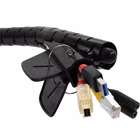 Immagine di Guaina fasciacavi cm 250 diametro 25 mm nero