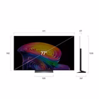 Immagine di Tv 77" uhd 4K (3840x2160) LG ELECTRONICS 77 OLED EVO AI C6 4K ULTRA HD WEBOS26 - BASE CENTR OLED77C6