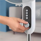 Immagine di Vent. piantana 3 mod 6 pale bianco