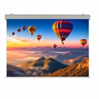 Immagine di Telo per videoproiettori motorizzato 4:3 si 350 cm 265.00000 SOPAR Elettrico 350x265 Professional SO