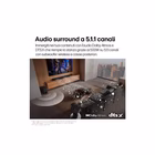 Immagine di Soundbar 500 nero LG ELECTRONICS S70TR SOUNDBAR 5.1.1 CANALI 500W S70TR.AEUSLLD