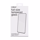 Immagine di Proteggi schermo full glass vetro temperato CELLY FULLGLASS - Vetro 9H con bordo colorato nero compa