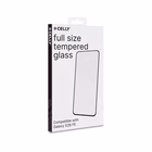 Immagine di Proteggi schermo full glass vetro temperato CELLY FULLGLASS - Vetro 9H con bordo colorato nero compa