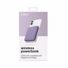 Immagine di Power bank CELLY POWERBANK 5000 mAh OFFSET COLLECTION COLMAGPB5000VL