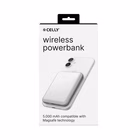 Immagine di Power bank CELLY POWERBANK 5000 mAh OFFSET COLLECTION COLMAGPB5000WH