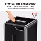 Immagine di Distruggidocumenti a frammenti FELLOWES POWERSHRED 325Ci livello sicurezza P-4 colore nero