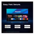 Immagine di Tv 75" uhd 4K (3840x2160) HISENSE 75 E89S MINI LED 4K ULTRA HD SMART VIDAA REFRESH R 75E89S