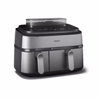 Immagine di Friggitrice ad aria 2.750 w nero PHILIPS FRIGGITRICE DUAL A VAPORE NA555/00