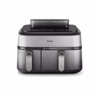 Immagine di Friggitrice ad aria 2.750 w nero PHILIPS FRIGGITRICE DUAL A VAPORE NA555/00