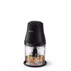 Immagine di Tritatutto 450 w nero PHILIPS TRITATUTTO CAPIENZA 1L NERO HR1501/00