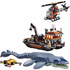 Immagine di Costruzioni LEGO Attacco alla barca del dinosauro Mosasaurus 77983A