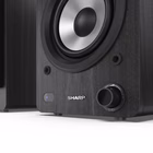 Immagine di Cassa per Smartphone/Tablet/Mp3 nero SHARP Altoparlanti da scaffale CP-SS30BK CP-SS30BK