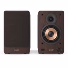 Immagine di Cassa per Smartphone/Tablet/Mp3 marrone SHARP Altoparlanti da scaffale CP-SS30BR CP-SS30BR