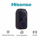 Immagine di Cassa per Smartphone/Tablet/Mp3 si nero HISENSE PARTY SPEAKER 160W BLUETOOTH IPX4 TWS EFFETTO LUCI P