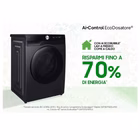Immagine di Lavasciuga a carica frontale 9 kg SAMSUNG Lavasciuga Samsung AI Control Ecodosatore 9kg + 6k WD90HG6