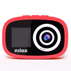 Immagine di Videocamera NILOX NILOX - Action Cam per bambini, doppio schermo LCD NXACKIDSRED