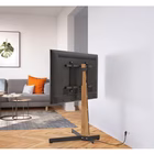 Immagine di Tvs 3695 floorstand oak steel