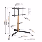 Immagine di Tvs 3695 floorstand oak steel