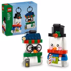 Immagine di Costruzioni LEGO Pupazzi di neve ornamentali 40812