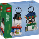 Immagine di Costruzioni LEGO Pupazzi di neve ornamentali 40812