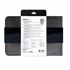 Immagine di Notebook da 13.3 finta pelle nero NILOX NILOX TECH - Custodia universale per Notebook/Lapt NXSL13RW