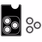 Immagine di Proteggi schermo camera lens tpu CELLY COLGLICAM - Vetro 9H per fotocamera posteriore, de COLGLICAM1