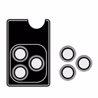 Immagine di Proteggi schermo camera lens tpu CELLY COLGLICAM - Vetro 9H per fotocamera posteriore, de COLGLICAM1