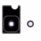 Immagine di Proteggi schermo camera lens tpu CELLY COLGLICAM - Vetro 9H per fotocamera posteriore, de COLGLICAM1