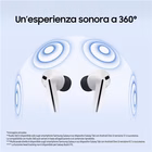 Immagine di Auricolari wireless si bluetooth nero SAMSUNG GALAXY BUDS 3 FE BLACK SM-R420NZKAITV