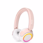 Immagine di Cuffie senza filo rosa PHILIPS CUFFIA ON-EAR WIRELESS PER BAMBINI BLUETOOTH MICRO TAK4200PK/00