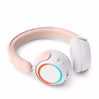 Immagine di Cuffie senza filo rosa PHILIPS CUFFIA ON-EAR WIRELESS PER BAMBINI BLUETOOTH MICRO TAK4200PK/00