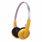 Immagine di Cuffie senza filo giallo PHILIPS CUFFIA ON-EAR WIRELESS/CAVO THE RINGO DUO BLUETOOT TAMS1YL/00