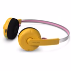 Immagine di Cuffie senza filo giallo PHILIPS CUFFIA ON-EAR WIRELESS/CAVO THE RINGO DUO BLUETOOT TAMS1YL/00