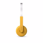 Immagine di Cuffie senza filo giallo PHILIPS CUFFIA ON-EAR WIRELESS/CAVO THE RINGO DUO BLUETOOT TAMS1YL/00