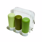 Immagine di Muitomas set 3pcs travel bottles gn