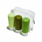 Immagine di Muitomas set 3pcs travel bottles gn