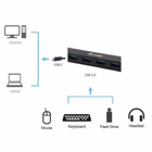 Immagine di USB 3.1 type-c to 4-port USB 3.0 hu
